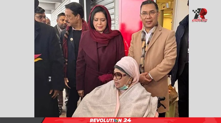 লন্ডনে পরিবারের সঙ্গে ঈদ করবেন খালেদা জিয়া