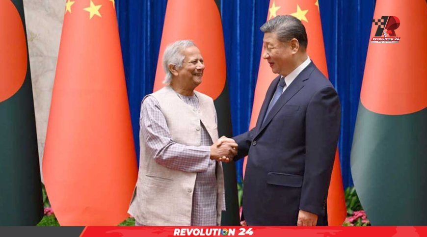 প্রধান উপদেষ্টার সফরে চীন থেকে যা পেল বাংলাদেশ