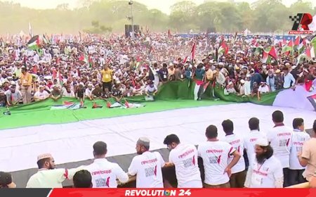 ‘মার্চ ফর গাজা’ কর্মসূচি শুরুর আগেই সোহরাওয়ার্দীতে মানুষের ঢল