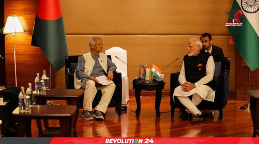 ব্যাংককে ড. ইউনূস ও নরেন্দ্র মোদির বৈঠক