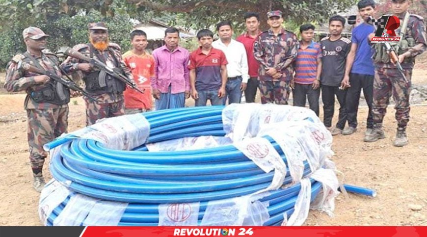 বিজিবির মানবিক ছোঁয়ায় বদলে যাচ্ছে পাহাড়