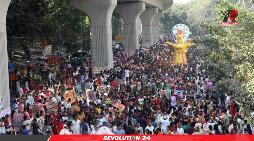 ঢাবিতে ‘বর্ষবরণ আনন্দ শোভাযাত্রা’ শুরু হবে সকাল ৯টায়
