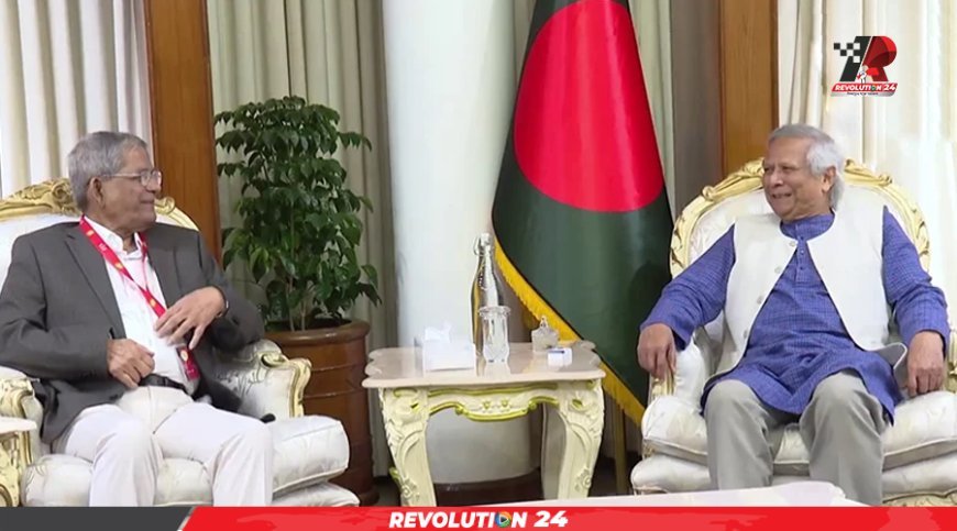 প্রধান উপদেষ্টার সঙ্গে বৈঠকে বিএনপি