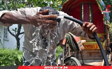 তীব্র তাপপ্রবাহে পুড়ছে রাজশাহী ও চুয়াডাঙ্গা