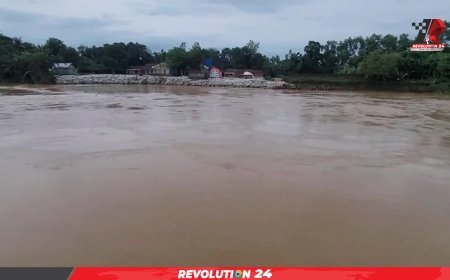 চেল্লাখালী নদীর পানি বিপদসীমার ওপরে, শেরপুরে বন্যার শঙ্কা