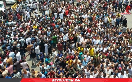 ইশরাক সমর্থকদের অবস্থান, মৎস্য ভবন-কাকরাইল যানচলাচল বন্ধ