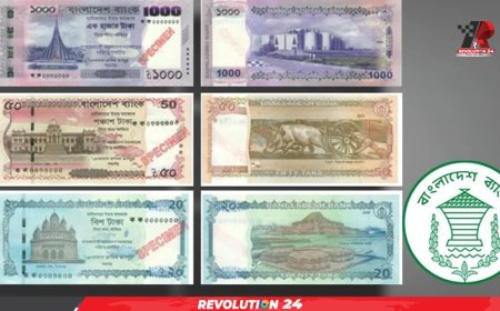 ১ জুন থেকে বাজারে আসছে নতুন নোট, ছবি প্রকাশ করলো বাংলাদেশ ব্যাংক