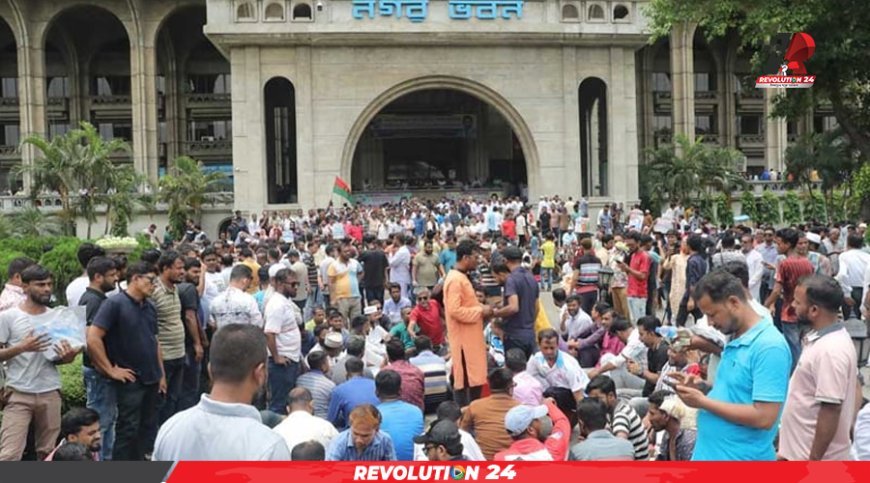 রাজধানীর ২ সড়কে আন্দোলনকারীরা, সকাল থেকেই নগরবাসীর ভোগান্তি শুরু