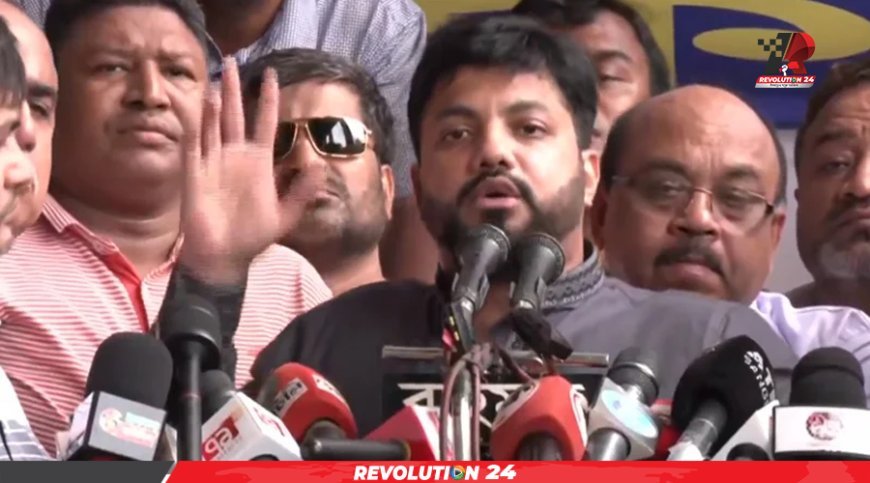 মেয়র পদে শপথ ইস্যুতে বিরতিহীন অবস্থান কর্মসূচি ঘোষণা ইশরাকের