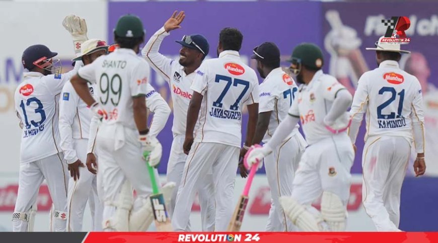 গল টেস্টে বৃষ্টির হানা অব্যাহত, প্রথম সেশন শেষে বাংলাদেশের লিড ২৪৭ রান