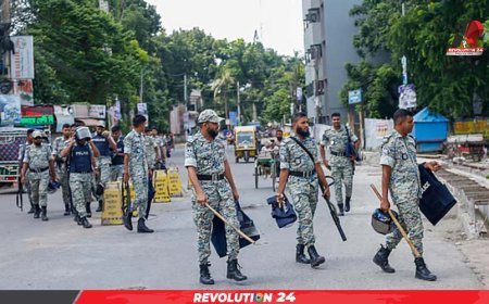 গোপালগঞ্জে কারফিউ চলাকালে অভিযান, ৪৫ জন আটক