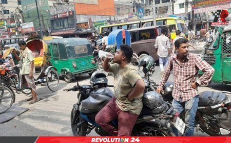 রাজধানীতে আজ বৃষ্টির সম্ভাবনা কম, থাকবে ভ্যাপসা গরম