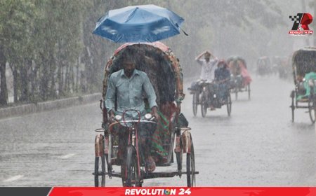 টানা ৫ দিন বজ্রবৃষ্টিসহ ভারি বর্ষণ হতে পারে যেসব অঞ্চলে