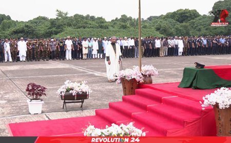 নিহত পাইলট তৌকিরের প্রথম জানাজা সম্পন্ন