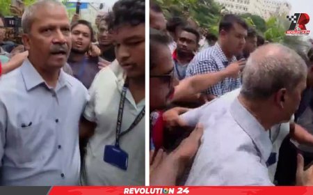 ৫ ঘণ্টা পর অবরুদ্ধ থেকে বের হয়ে ফের অবরোধের মুখে দুই উপদেষ্টা