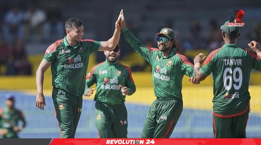 তাসকিন-সাকিবের তোপে শুরুতেই বিপদে শ্রীলঙ্কা