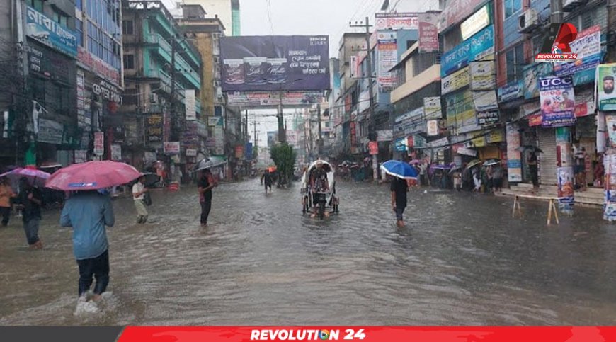ফেনীতে সর্বোচ্চ বৃষ্টিপাত রেকর্ড, জলাবদ্ধতায় দুর্ভোগ চরমে