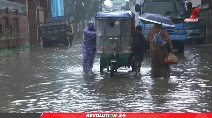 নোয়াখালীতে ২৪ ঘণ্টায় ২০৮ মিলিমিটার বৃষ্টিপাত, পানিবন্দি শহরবাসী
