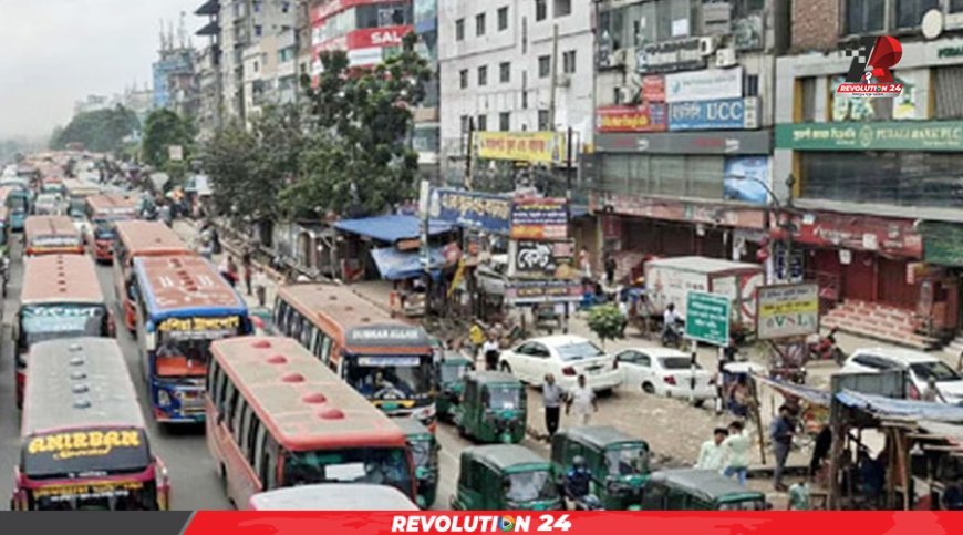 জামায়াতের সমাবেশ: যাত্রাবাড়ী দিয়ে ঢাকায় ঢুকছে সারি সারি গাড়ি