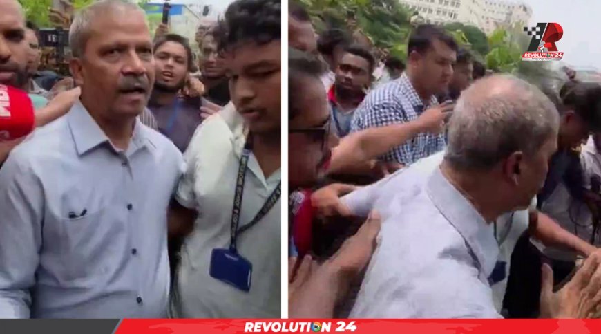 ৫ ঘণ্টা পর অবরুদ্ধ থেকে বের হয়ে ফের অবরোধের মুখে দুই উপদেষ্টা
