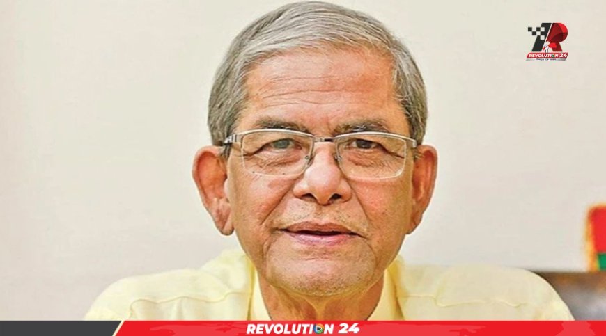 খায়রুল হক গ্রেপ্তার হওয়ায় আল্লাহর কাছে শুকরিয়া আদায় করছি: ফখরুল