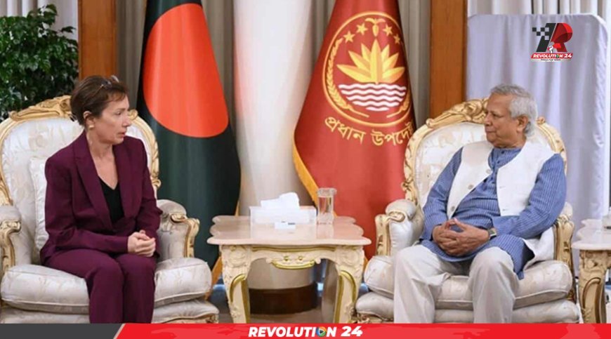 বাংলাদেশে সন্ত্রাসবাদের কোনো স্থান নেই: মার্কিন দূতকে প্রধান উপদেষ্টা