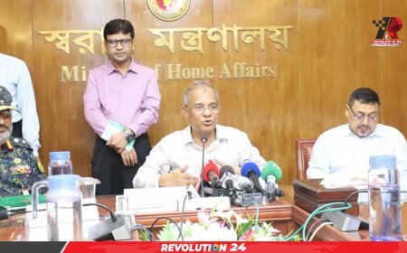 ৫ আগস্ট নিয়ে আতঙ্কের কোনো কারণ নেই: স্বরাষ্ট্র উপদেষ্টা