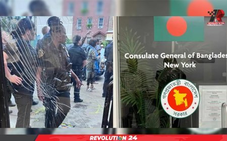 নিউইয়র্ক কনস্যুলেটে আ. লীগের হামলা-ভাংচুর, দায়ীদের বিরুদ্ধে আইনি পদক্ষেপ নিতে চিঠি