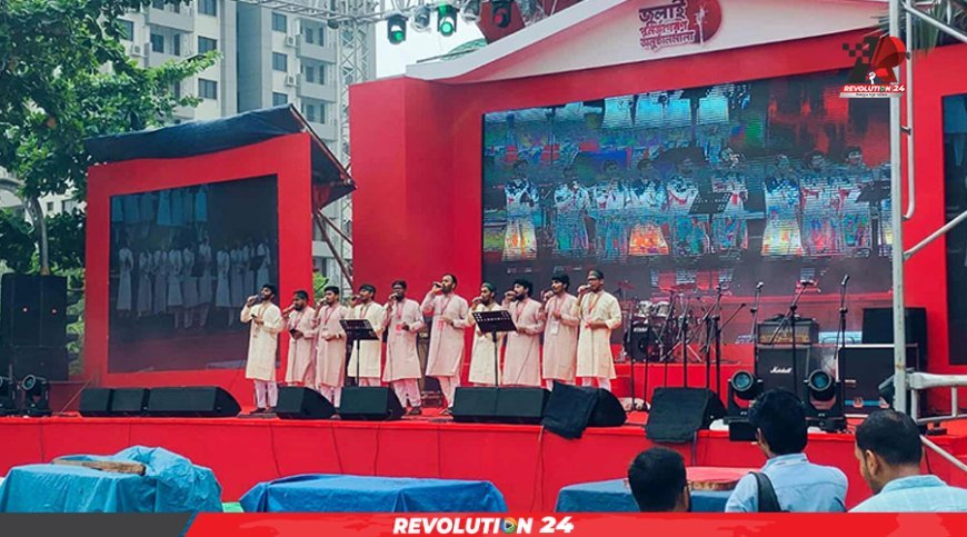 সাইমুমের পরিবেশনায় ‘জুলাই পুনর্জাগরণ’ শুরু