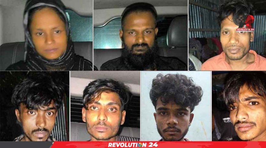 গাজীপুরে সাংবাদিক তুহিন হত্যাকাণ্ডে ৭ জন গ্রেপ্তার