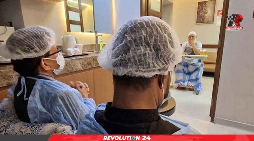 জামায়াত আমিরকে হাসপাতালে দেখতে  গেলেন উপদেষ্টা