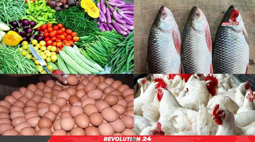 সবজির দামে পুড়ছে বাজার, ডিম-মাছ-মাংসের বাজারেও আগুন