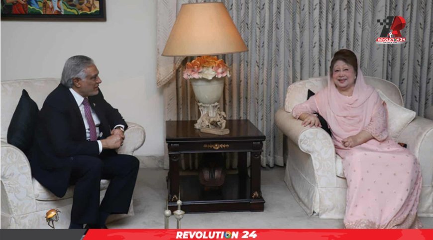 খালেদা জিয়ার সঙ্গে দেখ করতে ফিরোজায় পাকিস্তানের পররাষ্ট্রমন্ত্রী