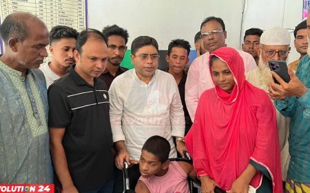 কেন্দুয়ায় তারেক রহমানের উপহার পেলেন বিশেষ চাহিদা সম্পন্ন শিশু রিফাত