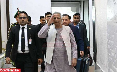 দেশে ফিরলেন প্রধান উপদেষ্টা ড. মুহাম্মদ ইউনূস