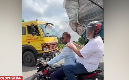 তীব্র যানজট, মোটরসাইকেলে গন্তব্যে গেলেন সড়ক উপদেষ্টা