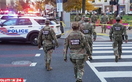 হোয়াইট হাউসের কাছে ন্যাশনাল গার্ডের দুই সদস্যকে গুলি