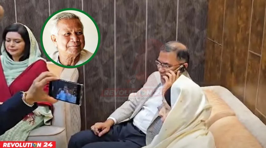 দেশে পৌঁছেই প্রধান উপদেষ্টার সঙ্গে তারেক রহমানের ফোনালাপ