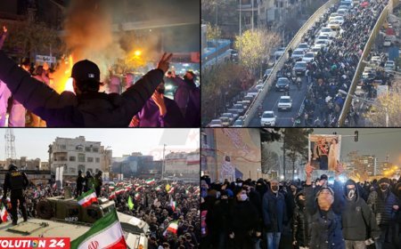 বিক্ষোভের উত্তাপে জ্বলছে ইরান, নিহত ২৪০০ আন্দোলনকারী: মার্কিন সংস্থা