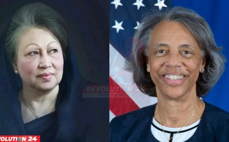 নারী হিসেবে খালেদা জিয়ার নেতৃত্ব এশিয়া উপমহাদেশে দৃষ্টান্ত হয়ে থাকবে: মার্শা বার্নিকাট