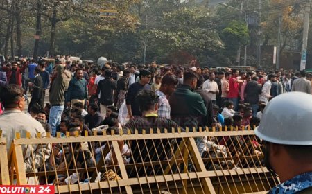 তিন ইস্যুতে ছাত্রদলের ইসি ঘেরাও কর্মসূচি চলছে