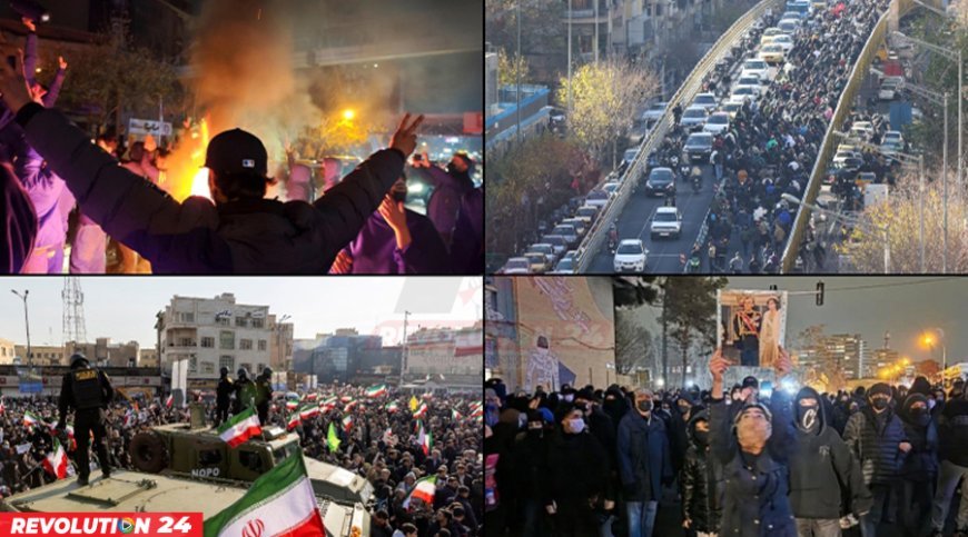 বিক্ষোভের উত্তাপে জ্বলছে ইরান, নিহত ২৪০০ আন্দোলনকারী: মার্কিন সংস্থা