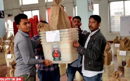 ১২ জেলার ব্যালট পেপার ছাপা শেষ, পাঠানো হচ্ছে রিটার্নিং কর্মকর্তাদের