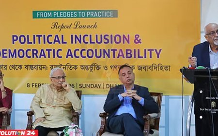 ‘অন্তর্বর্তী সরকারের শেষ বড় কাজ হলো গ্রহণযোগ্য ও ভালো নির্বাচন উপহার দেয়া’