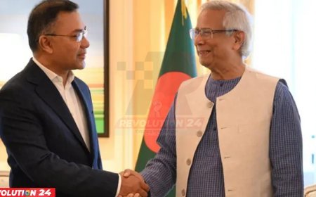 তারেক রহমানকে অভিনন্দন জানিয়েছেন প্রধান উপদেষ্টা