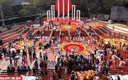 অমর একুশে; শ্রদ্ধা-ভালোবাসায় ভাষা শহিদদের স্মরণ