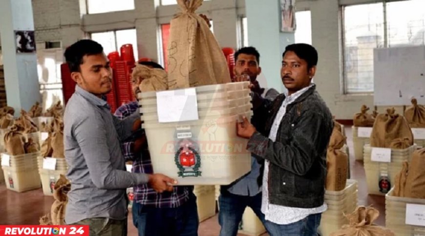 ১২ জেলার ব্যালট পেপার ছাপা শেষ, পাঠানো হচ্ছে রিটার্নিং কর্মকর্তাদের