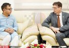 শিল্পমন্ত্রীর সঙ্গে নরওয়ে রাষ্ট্রদূতের সৌজন্য সাক্ষাৎ