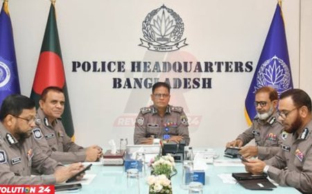 চাঁদাবাজির বিরুদ্ধে জিরো টলারেন্সের নির্দেশ আইজিপির