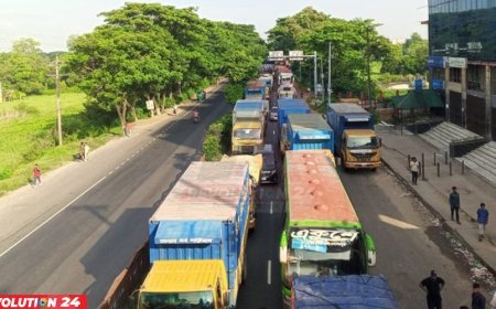 অব্যবস্থাপনায় ঢাকা-চট্টগ্রাম মহাসড়কে দীর্ঘ যানজট, ঈদ এলে বাড়ে কয়েকগুণ
